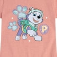 thumbnail image 3 of Paw Patrol - Everest Sketch - Toddler & Youth Girls Short Sleeve Graphic T-Shirt, 3 of 6