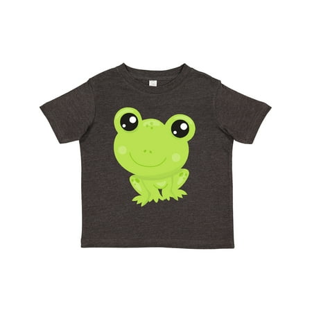 

Inktastic Cute Frog Little Frog Baby Frog Green Frog Gift Toddler Boy or Toddler Girl T-Shirt