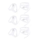 thumbnail image 1 of Banda invisible de 3 pares de correas para para contener tacones altos anchos, 1 of 9