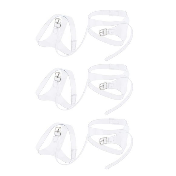 Correas para zapatos desmontables Yuyangstore 3 Pares de Correas Invisibles para Tobillo Tacones Altos