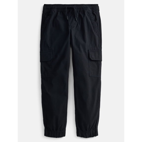 Wonder Nation Boys' Cargo Jogger Pants, Sizes 4-18 & Husky