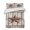 Grey, variant on Quilts Twin Size, Farmhouse Texas Star Brown Soft Comforter Bedding Set for Bed, Berry Vintage Wooden Lightweight Quilted Bedspread with Pillow Cover(2 Pieces) for All Season, 68x86 Inch