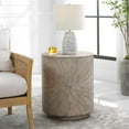 thumbnail image 3 of Uttermost Starshine Contemporary Firwood and MDF Side Table in Gray, 3 of 6