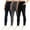 Black+Blue+Gray, variant on GYRATEDREAM 1/2/3/4 Pack Girls Athletic Leggings Cross High Waisted Yoga Pants for Kids Dance Workout Running Tights with Pockets 6-15Y