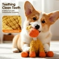 thumbnail image 5 of Indestructible Chew Toy, 2026 New Sturdy Plush Dog Chew Toy for Aggressive Chewers, Indestructible Teething Toy for Small Medium Large Dogs, Tugging Chewing and Playtime (Orange, 1pc), 5 of 8