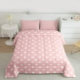 thumbnail image 2 of Manfei Kids Polka Dots Bedding Comforter Set, Geometric Abstract Twin Comforter Sets, Modern Simple Style Reversible Bedding Set, Lightweight Room Decor, 2-Piece, 2 of 8
