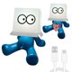 thumbnail image 3 of Little Shy Man Lámpara Creativa Noche Junto A La Cama Sentado LED Recargable, 3 of 9