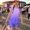3# Purple, variant on 2 Piece Girls Summer Outfits Casual Lounge Set Shirts and Elastic Waist Shorts with Pockets Clothing Sets