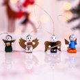 thumbnail image 4 of Visland 1 Box Christmas Tree Pendant Colorful Exquisite with Rope Festive Anti-crack Decorate Hanging Cartoon Train Christmas Ornament for Christmas Party, 4 of 8
