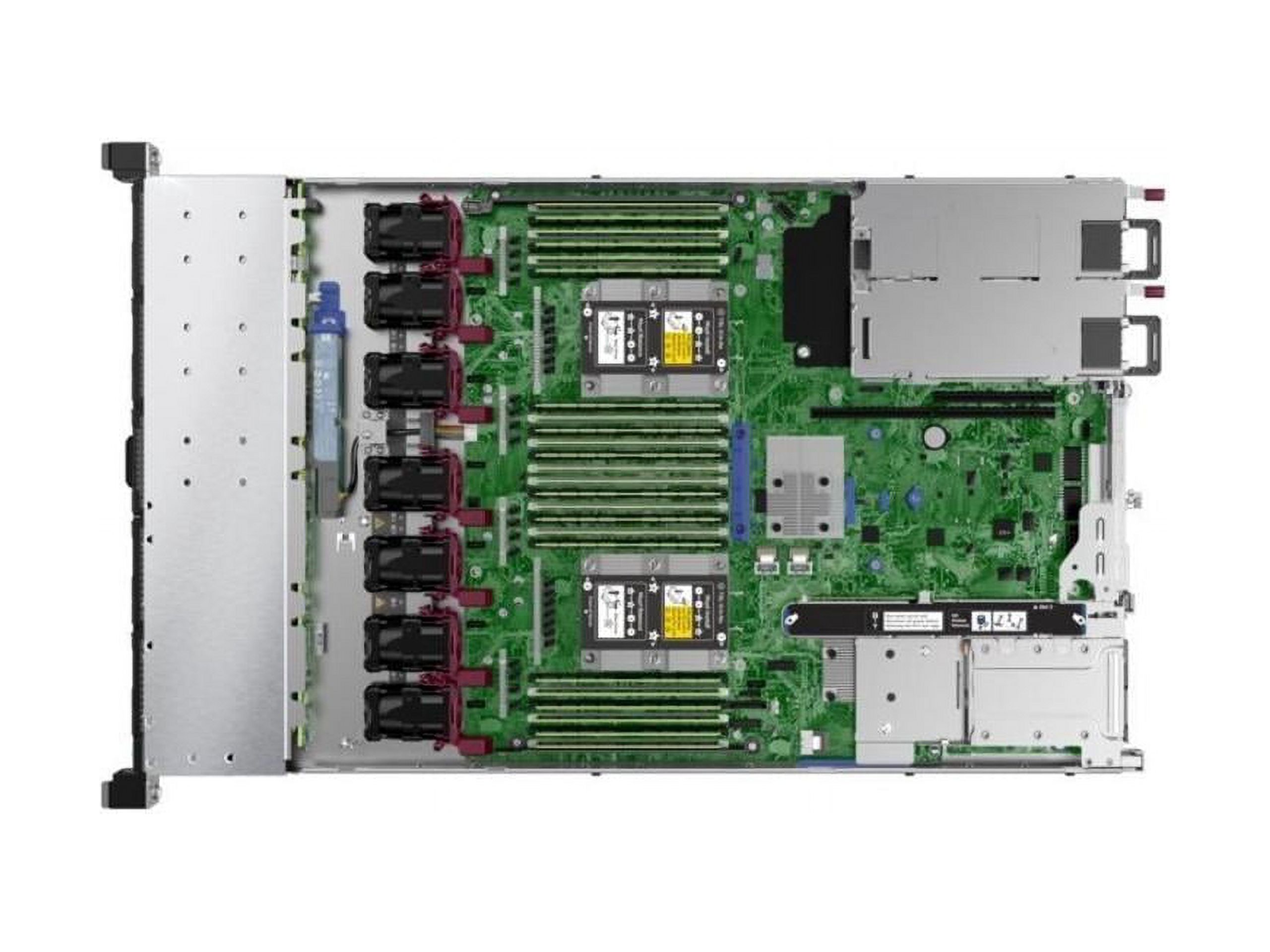HPE ProLiant DL360 G10 1U Rack Server - 1 x Intel Xeon Silver 4208 2.10 GHz - 32 GB RAM - Serial ATA, 12Gb/s SAS Controller - Intel C621 Chip - 2 Processor Support - 1.54 TB RAM Support - Up to 16 MB - image 5 of 5