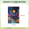 thumbnail image 4 of Lsque Fantasy Cosmic Landscape Premium Golf Towel - Ultra Absorbent and Quick Drying Microfiber Towel with Carabiner - Gift for Men -24" X 16", 4 of 8