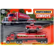 Matchbox Convoys Western Star 49X Day Cab Tractor & MBX Tanker Trailer with 1962 Nissan Junior Diecast Vehicle