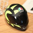 thumbnail image 3 of Oso de carreras creativo y genial, juguete de peluche, casco de motocicleta, chaqueta, oso, muñeco de peluche suave, accesorios para traje, regalos para niños y novios, 3 of 5