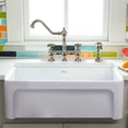 thumbnail image 3 of Whitehaus Kitchen Sink With White Finish WHQ5530-WHITE, 3 of 5