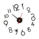thumbnail image 4 of Reloj de pared DIY moderno Soledad Reloj Acrílico silencioso grande sin marco negro, 4 of 7