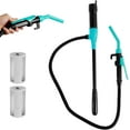 thumbnail image 1 of Yazoeia Electric Power Battery Pump, Automatic Fuel Transfer Pump Portable Liquid Transfer Pump Quick Flow Control & Stop 2.4 Gallons per Min Efficient Siphon Pump for Gasoline Diesel CJC912-132966, 1 of 7