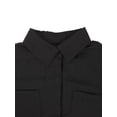 thumbnail image 6 of Gvmfive Women Summer Beach Swimsuit Cover Up Casual Long Sleeve V Neck Button Down Long Tops, 6 of 7