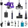 INSE 30Kpa Cordless Vacuum 10in1 Lightweight Stick Vacuum Cleaner