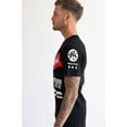 thumbnail image 3 of Red Stripe Beer Men's T-Shirt Jamaica Short Sleeve Graphic Black Tee (Large, Black), 3 of 6