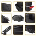 thumbnail image 3 of 10L Waterproof Bike Frame Bag with Water Bottle Holder, Cycling Storage Pouch, Bicycle Organizer Pack for All Bikes, 3 of 7
