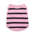 thumbnail image 1 of Thin Close-fitting Pets Clothes - No Pilling, Comfortable, Washable, Dress Up, Cotton Sleeveless Stripe Dog Vest for Summer, 1 of 8