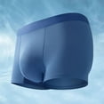 thumbnail image 2 of KHONTS Men's Underwear Soft Modal Support Pouch Trunks Moisture Wicking Boxer Briefs Seamless Short Leg Underpants Blue XL, 2 of 8