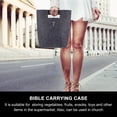 thumbnail image 2 of Jiyike 1Pc Bible Carrying Case Felt Handbag Felt Bible Cover Bible Tote Shopping Bag, 2 of 11