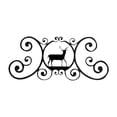 thumbnail image 2 of Village Wrought Iron HP-OD-3 Cerf sur la Plaque de Porte, 2 of 2
