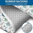 thumbnail image 4 of Light Dinosaurs Pastel Pattern Bathroom Rugs Sets 3 Piece,Toilet Cover Set,Absorbent Non Slip Bathroom Mats Sets with U-Shaped Contour Rug Toilet Rug Set, 4 of 5