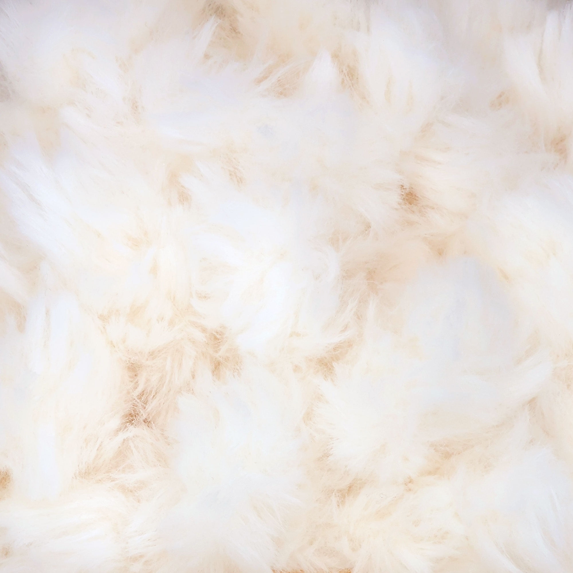 JubileeYarn Fun Finger Faux Fur Loops Yarn - 200g/Skein Jumbo Polyester - White - 2 Skeins