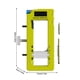 thumbnail image 3 of Kit de Instalación para Cerradura de Puerta con Bisagra, Localizador de Apertura, Bisagra de Puerta, Material Plástico, 3 of 7