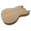 Soild Wood, Durable Wood Unfinished Guitar Parts Electric Guitar