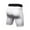 White, variant on Men Summer Shorts,Men's boxer Mens Shorts Male Quick Dry Running Tights Men Short Breathable Soft Comfortable Men Sporsts Shorts，White，L