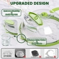 thumbnail image 4 of Microwave Cover for Food, Clear Microwave Splatter Cover with Water Steamer and Handle, 12 Inch Plate Covers, Kitchen Gadgets and Accessories, House Essentials for Gifts, Green, 4 of 7