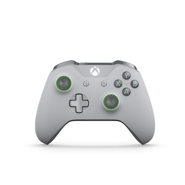 Microsoft WL3-00060 Xbox One Wireless Controller, Grey And Green - Walmart .com