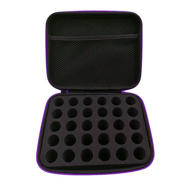 Bolsa De Almacenamiento De Aceite Esencial A Prueba De Golpes Estuche De Aceite Esencial Portátil Soporte De Aceite Estuche De Transporte De Carcasa Dura 30 Botellas 15Ml Monstrate HA024824-01