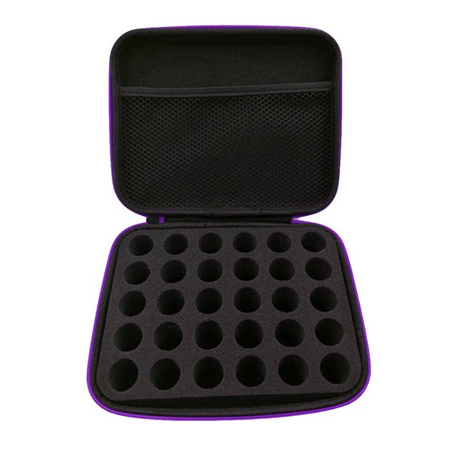 Bolsa De Almacenamiento De Aceite Esencial A Prueba De Golpes Estuche De Aceite Esencial Portátil Soporte De Aceite Estuche De Transporte De Carcasa Dura 30 Botellas 15Ml Scienceny HA024824-01