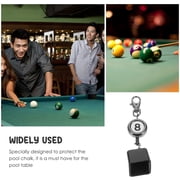 Pretyzoom Billiard Chalk Holder Pocket Metal Construction Durable Pool Table Supply