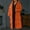 Orange, variant on Aboser Womens Long Puffer Jackets Winter Thick Parkas Solid Full Zip Quilted Coat Coldproof Warm Hooded Jacket Coat with Pockets
