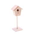 thumbnail image 3 of DOLITY 1/12 Mini Fairy Garden Dollhouse Birdhouse Freestanding Simulation Bird Hut Wood, 3 of 8