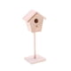 thumbnail image 2 of Casa de muñecas en miniatura 1:12, casa para pájaros, simulación de cabaña de pájaros, modelo de juguete para Mini jardín de hadas, 2 of 9