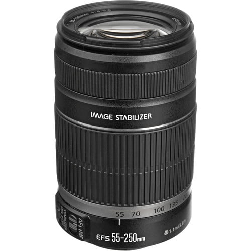 Canon 2044b002 Ef-s 55-250mm F/4-5.6 Is Image Stabilizer Telephoto Zoom Lens