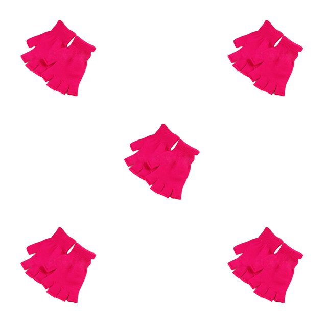 Toystoory 1 par de guantes sin dedos para mujer, protector de manos, dispositivos deportivos de tejido fino, actividades al aire libre, invierno Type2 NO2