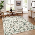 thumbnail image 1 of Insect Washable Rugs for Living Room Soft Area Rug x Rug for Bedroom UltraThin Non Slip Dining Room Rug Stain Rug Large Carpet for Office Nursery(&#x), 1 of 8