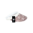 thumbnail image 5 of Top Headwear Two-Tone Weave Clip-On Visor - Pink, 5 of 5