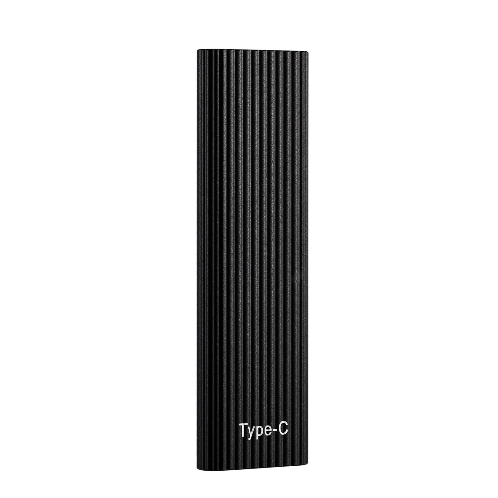 Portable External Solid State Drive, USB 3.1 Type-C SSD Storage Device for Laptop Desktop PC Mac, High Speed Data Transfer - Black