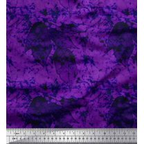 Soimoi Cotton Poplin Fabric Leaves & Texture Fabric Prints By Yard 42 Inch Wide