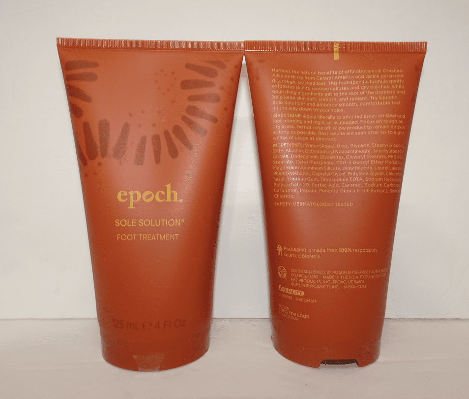 Nu Skin Nuskin Epoch Sole Solution Ground Coffee 4.2fl oz 125ml