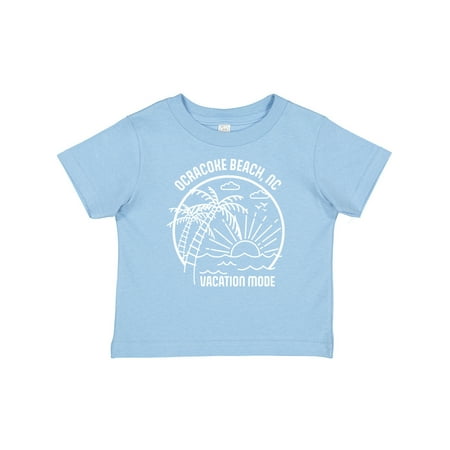 

Inktastic Summer Vacation Mode Ocracoke Beach North Carolina Gift Baby Boy or Baby Girl T-Shirt