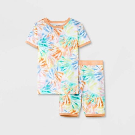 

Toddler 2pc Tie-Dye Pajama Set - Cat & Jack™ Pink Size 8